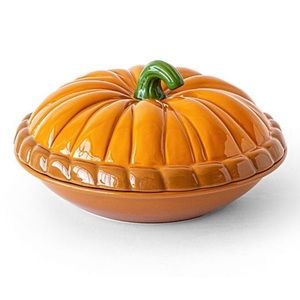 Pumpkin Pie Keep With Lid